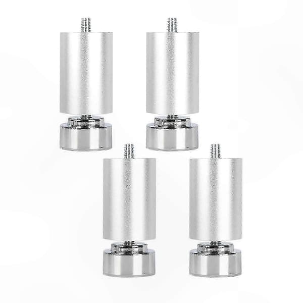 Robust møbelstøtte med justerbare metalben og M10-gevindforbindelse Argent 18cm