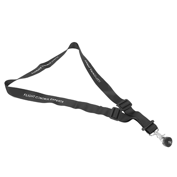 Justerbart hängande säkerhetsrep för DJI OM 4/Osmo Mobile 2 3 Handhållen Stabilisator Lanyard Svart