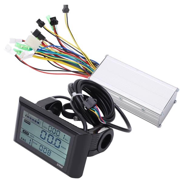 36/48V 500/750W Elektrisk Cykel Scooter Børsteløs Controller Kit med 9 Mosfet LCDS900 Meter