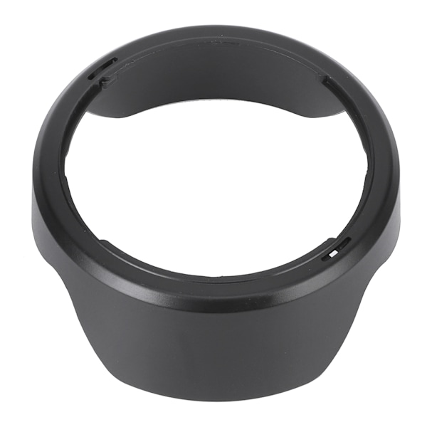 EW‑73C Sort Kamera Mount Objektivhætte i Plastik til EF‑S 10‑18mm f/4.5‑5.6 Kameraobjektiv