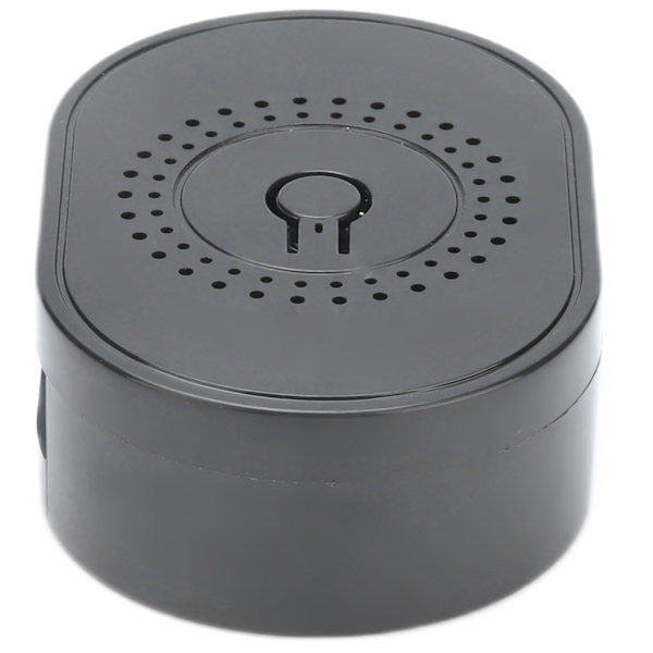 16A Smart Switch Dubbel Kontroll Tidsinställbar Multifunktionell På Av Kontroller Switch för ZigBee för Tuya 85‑250VSvart