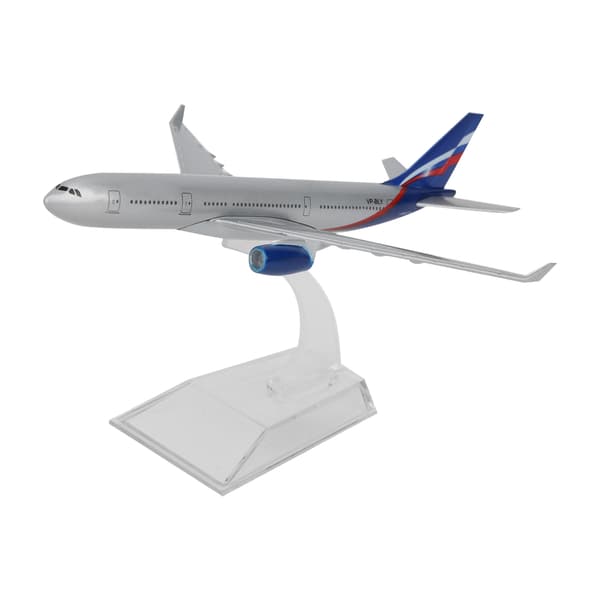 Flygplansmodell Basfäste Legering Metall Barns Flygleksaker Garage Kit 16cm (Ryssland330)