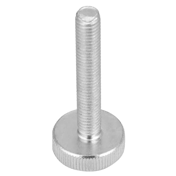 10kpl M8 sinkitty hiiliteräs litteä pyälletty pää pultit peukaloruuvit (M8*50)