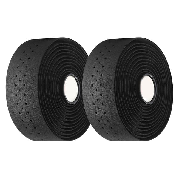 Cykelstyrtape Høj Elastisk EVA Anti-slip Stødabsorberende Åndbar Greb Wrap Cykeltilbehør Sort