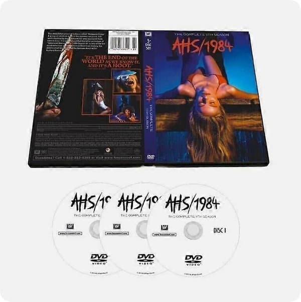 【03】Network Edition American Horror Story: 1984 [Sæson 9] DVD engelsk version [3 Discs]