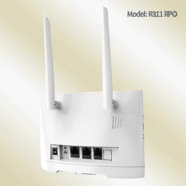 R311pro langaton 4g/5g Wifi 300mbps reititin SIM-korttipaikalla EU-pistoke
