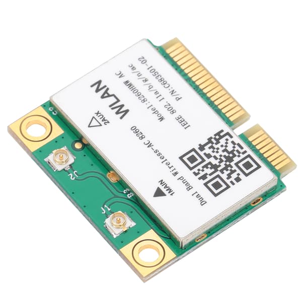 Trådløst netværkskort Gigabit DualBand 2.4G/5G Bluetooth4.1 Mini PCIE 802.11ac 867Mbps 8260HMW