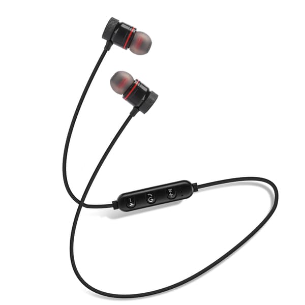 Langaton Bluetooth-urheilukuuloke InEar-melunvaimennuskuuloke (musta)
