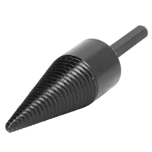 Vedborr Träkluvare Kolstålskona Hex Skaft Borrverktyg Svart 38mm / 1.5in