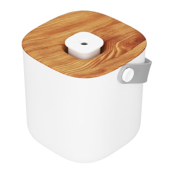 600 ml bærbar luftfugter USB-opladning Nanometer forstøvende skrivebordsluftfugter Trækorn 30 ml/t