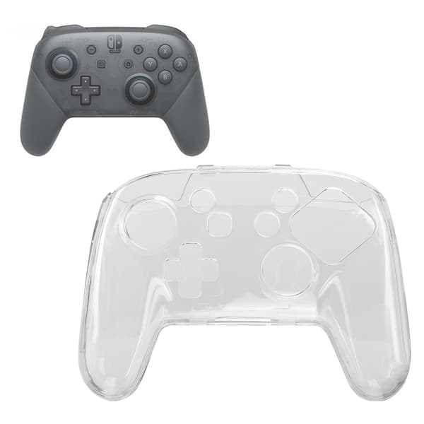 Transparent Antiskid Skalskydd Kristallfodral Gamepad-skydd För Switch Pro