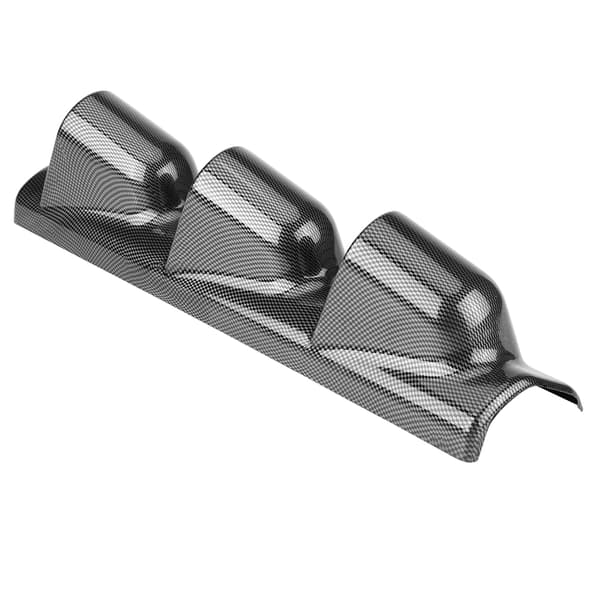 Auton yleismallin hiilikuitu 52mm/2\" kolmoismittarin A-pilarikotelo