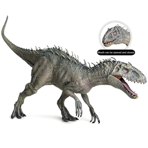 Plastik Dinosaur Action Figurer Åben Mund Dinosaur Dyr Model Børnelegetøj G