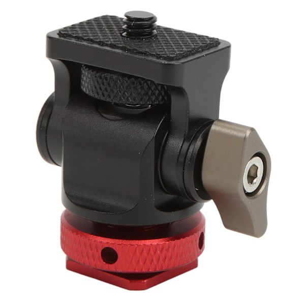 Mini Tripod Kuglehoved Cold Shoe Adapter til Montering af Kamera Monitor Flash LED Fyldlys