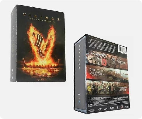 【03】Vikings: The Complete Series Sæson 1-6 27-disk DVD Box Set ALL REGION