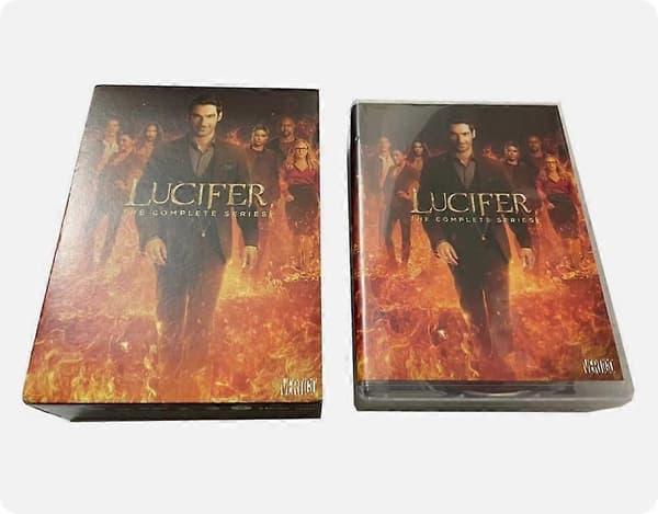 【03】Lucifer: The Complete Series Sæsoner 1-6 (DVD, 20-disk sæt) engelsk version