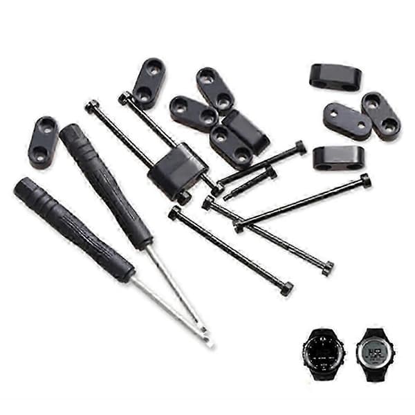Til Suunto Core 24 mm urrem Adapterkit Rustfrit stålbeslag Kontakttilbehør