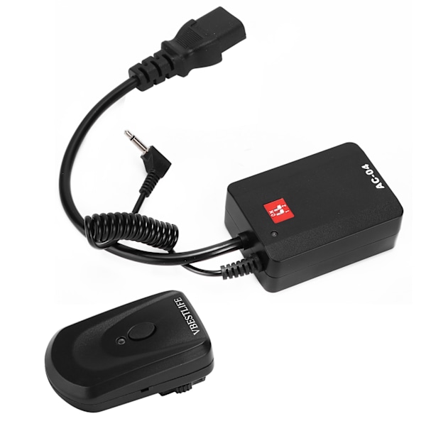VBESTLIFE AC110‑240V 4-kanals trådløs studio-flashtrigger fjernbetjent flashtrigger-modtager