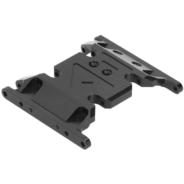 Gearkassemontering i aluminiumlegering til Axial SCX10 II 90046 90047 90075 RC-bil Sort