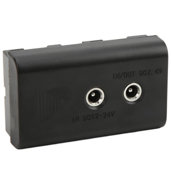 NPF550-valeparistolähdön 7,4V/3A Sony NPF550 NPF570 NPF970 LED-valomonitoriin