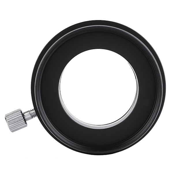 2\" til 1,25\" Teleskop Okular Mount Adapter Sort Metal Tilbehør Adapter
