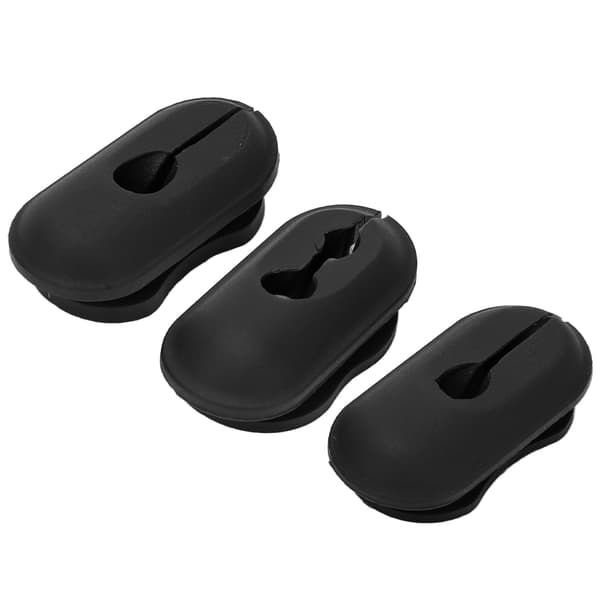3 stk. Universal Silikone Kabel Gummiprop Elektrisk Scooter Tilbehør Dele Passer til Ninebot MAX G30