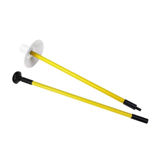 Baghave øvelse golfhul stang flag kop pind foldbar putting flagstang hvid Red