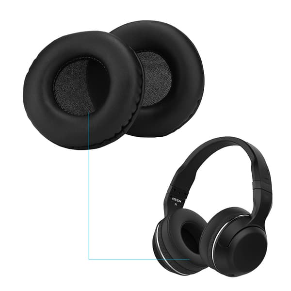 FYZ-237 Udskiftnings ørepuder Bomuldspude til Skullcandy HESH 2.0
