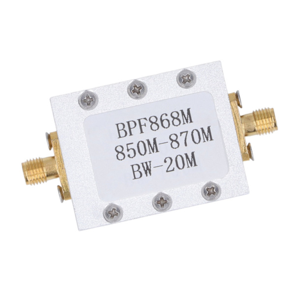 Båndpasfilter FM Broadcast SMA K Interface 850‑870MHz Elektronisk komponent BPF868M med kabinet