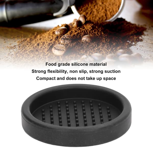 Halkfri Silikon Kaffepressningsmatta - Rund Form (1 Styck)