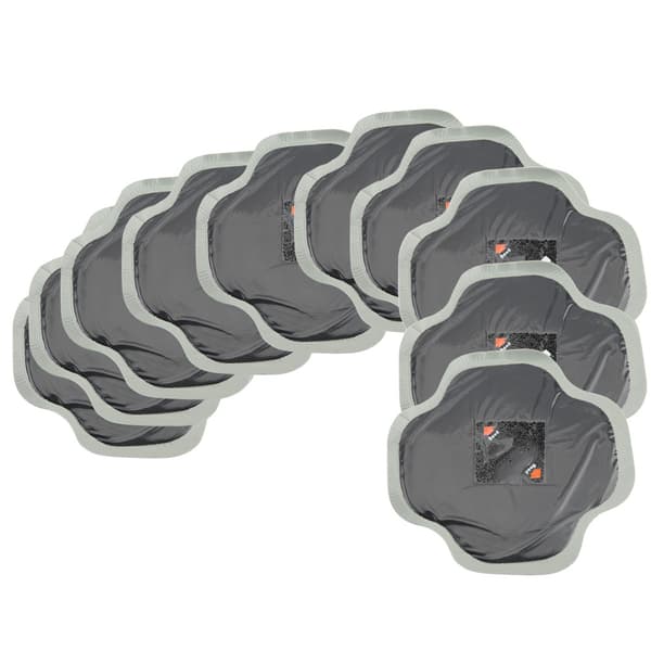 10 st 128 mm Bil Naturgummi Däck Punktering Reparation Kalllapp Slanglösa Lappar