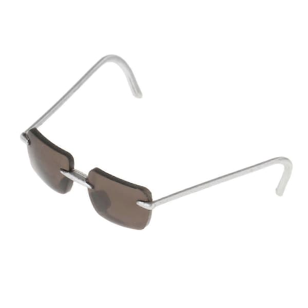 Briller i 1/6 skala af legering - Stilfuldt brille til 12-tommer actionfigurer G