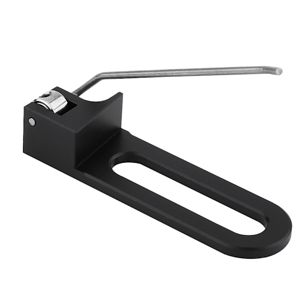 Professionellt pilbågsstöd i aluminium för recurvebåge, magnetiskt, för höger hand (Svart)