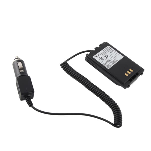 Universel bærbar biloplader-batteriadapter til ICOM ID 31, ID 51, ID 31A, ID 31E, ID 51A og ID 51E.