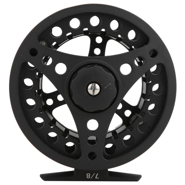 Fluefiskeri Helt Metal Trykstøbning Leje Gapless Wire Wheel Line Reel Tackle (7/8)