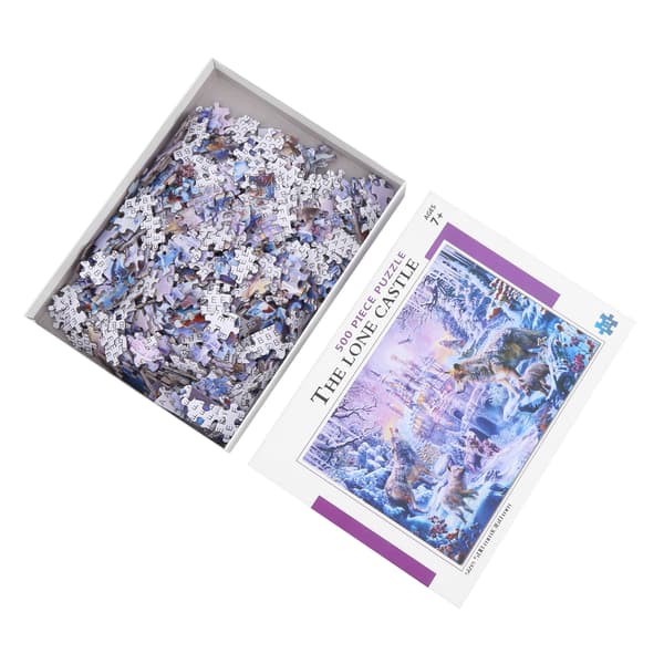 500 st Utsökt Mönster Barnpussel Jigsaw Föräldra-Barn Interaktion Leksaker Gåva (LL5003)