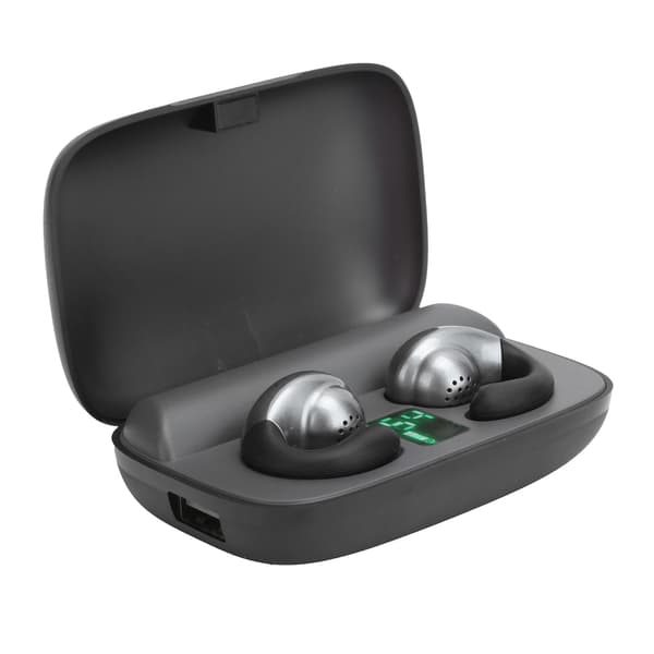 S19TWS Bluetooth Headset Trådlösa Hängande Öron Bluetooth Hörlurar för Utomhus Hem Sport Svart