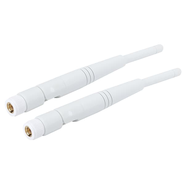 2 STK 2.4G/5G Dual Band WiFi Antenne 4DBi Omni RP‑SMA Interface Antenne