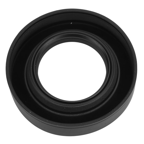 Kameralinse Solblænder Foldbar Forebygger Astigmatisme Forebygger Skader Digital Linse Solblænde til Kamera 58mm/2.3in