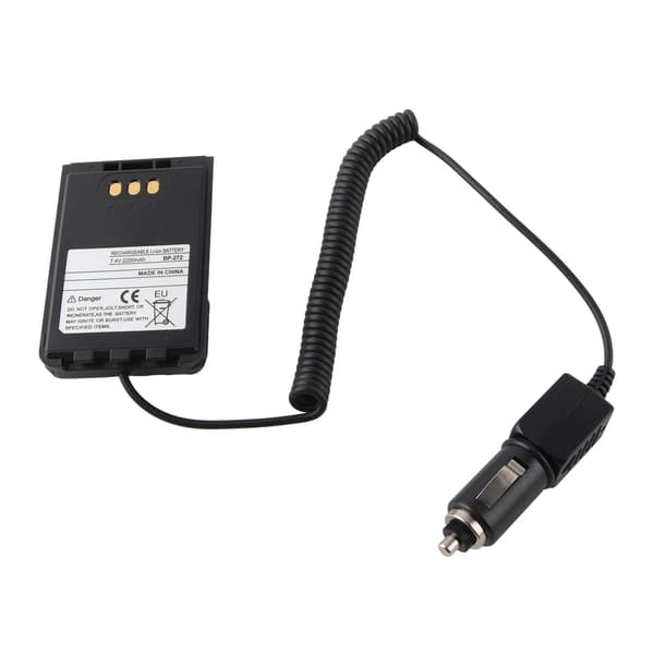Universell bärbar billaddare-batteriadapter för ICOM ID 31, ID 51, ID 31A, ID 31E, ID 51A och ID 51E.