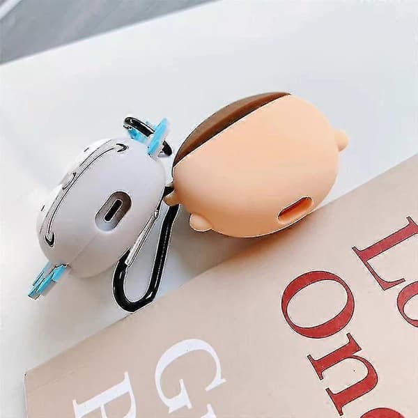 rick tecknad trådlös bluetooth hörlursfodral för airpods pro3 Blue