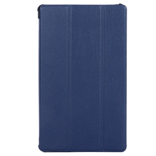 Kotelo A7 Lite -tabletille, tummansininen, tarkat leikkaukset, 2 tukikulmaa, PU-nahkaa, PC, yksinkertainen, kevyt tabletin suojakotelo