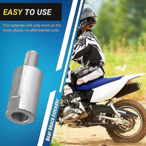 【03】Bageste støddæmperforlænger til Yamaha PW80 TTR90 baghjulsophæng LIFT KIT 2025