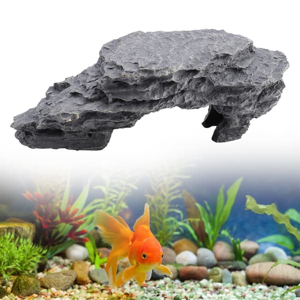 Skjulested Hule Akvarium Skildpadde Reptil Solplads Skjulested Habitat Dekoration Ornament
