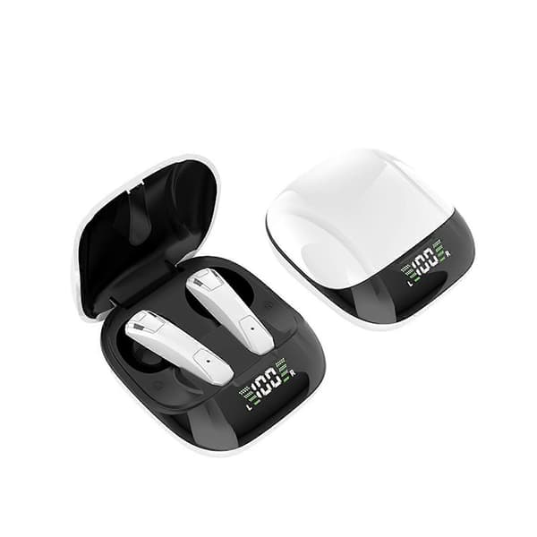 e68 in-ear headset tws-øretelefoner trådløs øretelefon hd spejl bluetooth hovedtelefon