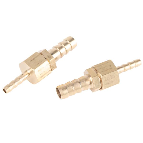 2kpl 4--8mm Messinkiliitin Letkun Vähennysnippa Pienennysliitin