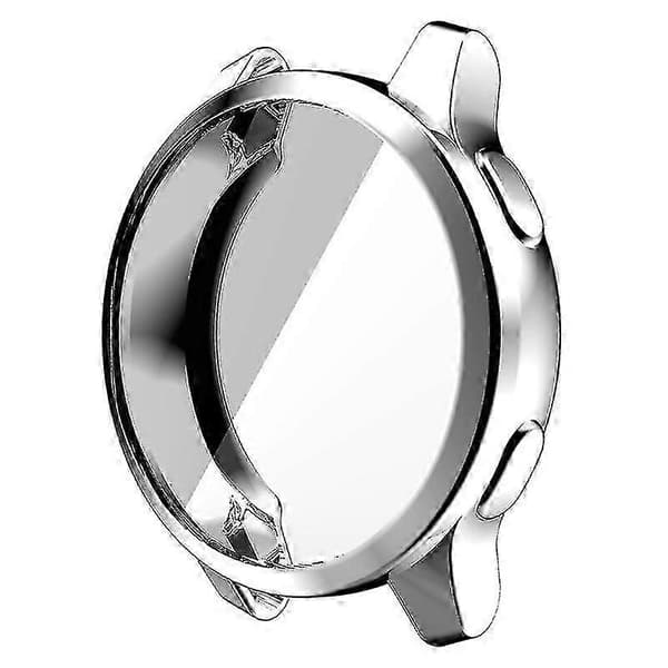 Stötsäkert fodral för Garmin Vivoactive 4s 40mm Fullskärmsskydd -XN Silver