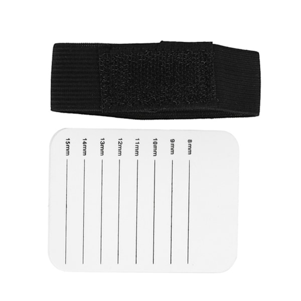 8-15mm Smink Ögonfransbricka Strip Stativ Ögonfransförlängning Handplatta Ögonfransar Podningshållare