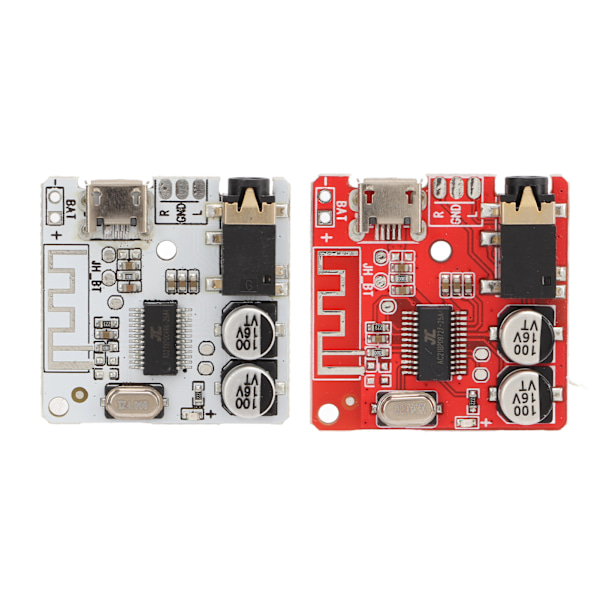 2 stk. Bluetooth Audio Receiver Module BT5.0 Stereo Forstærkerkort til DIY Højttaler 3.5mm