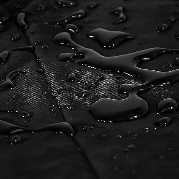 Vedenpitävä ulkokalustepeite, pyöreä pöytä, kestävä peite Black 120x75cm
